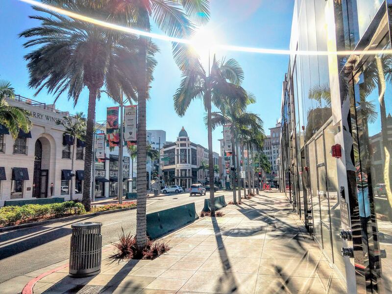 Rodeo Drive in California