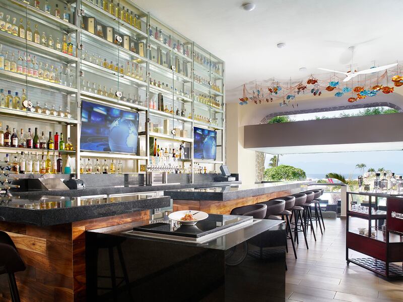 Ceviche Tequila Bar with large open doors