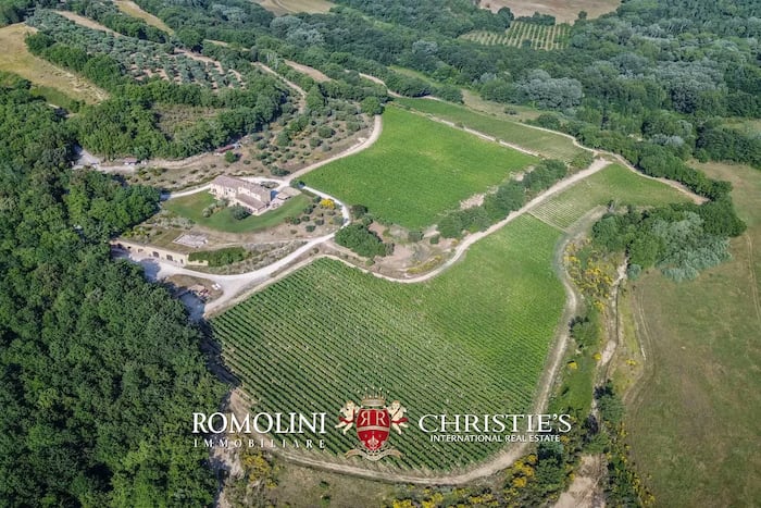 Property located at Vineyard in Trequanda, Italy